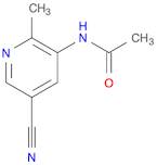 Acetamide, N-(5-cyano-2-methyl-3-pyridinyl)-