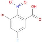 Benzoic acid, 3-bromo-5-fluoro-2-nitro-