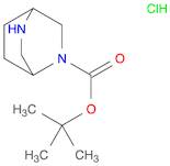 2,5-Diazabicyclo[2.2.2]octane-2-carboxylic acid, 1,1-dimethylethyl ester, hydrochloride (1:1)