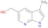 1H-Pyrrolo[2,3-b]pyridine-5-methanol, 3-methyl-