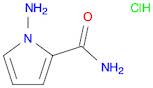 1H-Pyrrole-2-carboxamide, 1-amino-, hydrochloride (1:1)
