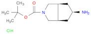 Cyclopenta[c]pyrrole-2(1H)-carboxylic acid, 5-aminohexahydro-, 1,1-dimethylethyl ester, hydrochloride (1:1), (3aα,5β,6aα)-
