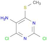 5-Pyrimidinamine, 2,4-dichloro-6-(methylthio)-