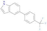 1H-Indole, 5-[4-(trifluoromethyl)phenyl]-