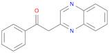 Ethanone, 1-phenyl-2-(2-quinoxalinyl)-