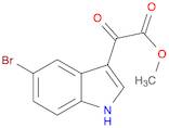 1H-Indole-3-acetic acid, 5-bromo-α-oxo-, methyl ester