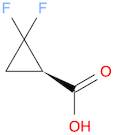 Cyclopropanecarboxylic acid, 2,2-difluoro-, (1R)-