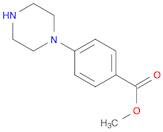 Benzoic acid, 4-(1-piperazinyl)-, methyl ester