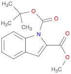 1H-Indole-1,2-dicarboxylic acid, 1-(1,1-dimethylethyl) 2-methyl ester