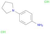 Benzenamine, 4-(1-pyrrolidinyl)-, hydrochloride (1:2)