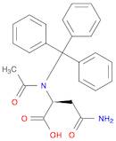 L-Asparagine, N2-acetyl-N-(triphenylmethyl)-