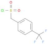 Benzenemethanesulfonyl chloride, 4-(trifluoromethyl)-
