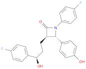 2-Azetidinone, 1-(4-fluorophenyl)-3-[(3R)-3-(4-fluorophenyl)-3-hydroxypropyl]-4-(4-hydroxyphenyl)-, (3R,4S)-
