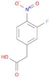 Benzeneacetic acid, 3-fluoro-4-nitro-