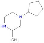 Piperazine, 1-cyclopentyl-3-methyl-