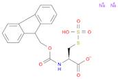 L-Cysteine, N-[(9H-fluoren-9-ylmethoxy)carbonyl]-S-sulfo-, sodium salt (1:2)