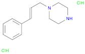 Piperazine, 1-(3-phenyl-2-propenyl)-, dihydrochloride, (E)- (9CI)