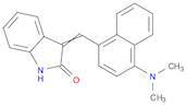 2H-Indol-2-one, 3-[[4-(dimethylamino)-1-naphthalenyl]methylene]-1,3-dihydro-