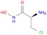 Propanamide, 2-amino-3-chloro-N-hydroxy-, (2R)-