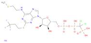 5'-Adenylic acid, N-[2-(methylthio)ethyl]-2-[(3,3,3-trifluoropropyl)thio]-, anhydride with P,P'-(dichloromethylene)bis[phosphonic acid], sodium salt (1:1:4)