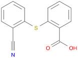 Benzoic acid, 2-[(2-cyanophenyl)thio]-
