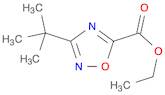 1,2,4-Oxadiazole-5-carboxylic acid, 3-(1,1-dimethylethyl)-, ethyl ester