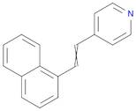 Pyridine, 4-[2-(1-naphthalenyl)ethenyl]-
