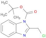 1H-Benzimidazole-1-carboxylic acid, 2-(chloromethyl)-, 1,1-dimethylethyl ester