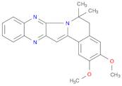 Benz[7,8]indolizino[2,3-b]quinoxaline, 5,6-dihydro-2,3-dimethoxy-6,6-dimethyl-