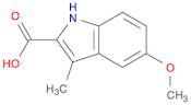 1H-Indole-2-carboxylic acid, 5-methoxy-3-methyl-