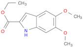 1H-Indole-2-carboxylic acid, 5,6-dimethoxy-, ethyl ester