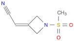 Acetonitrile, 2-[1-(methylsulfonyl)-3-azetidinylidene]-