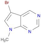 7H-Pyrrolo[2,3-d]pyrimidine, 5-bromo-7-methyl-