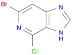 3H-Imidazo[4,5-c]pyridine, 6-bromo-4-chloro-