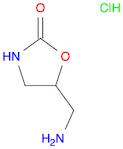 2-Oxazolidinone, 5-(aminomethyl)-, hydrochloride (1:1)