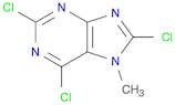 7H-Purine, 2,6,8-trichloro-7-methyl-