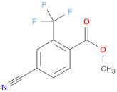 Benzoic acid, 4-cyano-2-(trifluoromethyl)-, methyl ester