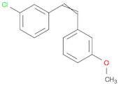 Benzene, 1-chloro-3-[2-(3-methoxyphenyl)ethenyl]-