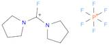 Pyrrolidinium, 1-(fluoro-1-pyrrolidinylmethylene)-, hexafluorophosphate(1-) (1:1)