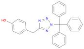 Phenol, 4-[[2-(triphenylmethyl)-2H-tetrazol-5-yl]methyl]-
