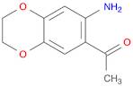 Ethanone, 1-(7-amino-2,3-dihydro-1,4-benzodioxin-6-yl)-