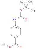 Benzoic acid, 4-[[(1,1-dimethylethoxy)carbonyl]amino]-, methyl ester