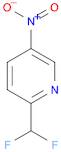 Pyridine, 2-(difluoromethyl)-5-nitro-
