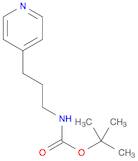 Carbamic acid, N-[3-(4-pyridinyl)propyl]-, 1,1-dimethylethyl ester