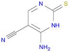 5-Pyrimidinecarbonitrile, 6-amino-1,2-dihydro-2-thioxo-