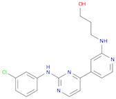 1-Propanol, 3-[[4-[2-[(3-chlorophenyl)amino]-4-pyrimidinyl]-2-pyridinyl]amino]-