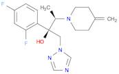 1-Piperidineethanol, α-(2,4-difluorophenyl)-β-methyl-4-methylene-α-(1H-1,2,4-triazol-1-ylmethyl)-, (αR,βR)-