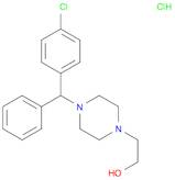 1-Piperazineethanol, 4-[(4-chlorophenyl)phenylmethyl]-, hydrochloride (1:2)