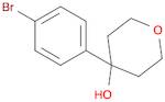 2H-Pyran-4-ol, 4-(4-bromophenyl)tetrahydro-