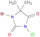 2,4-Imidazolidinedione, 1-bromo-3-chloro-5,5-dimethyl-